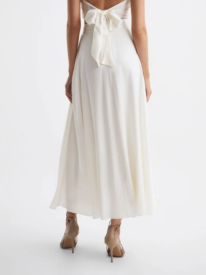 Reiss Skirts Ruby Occasion Maxi Skirt Ivory 8211 Women
