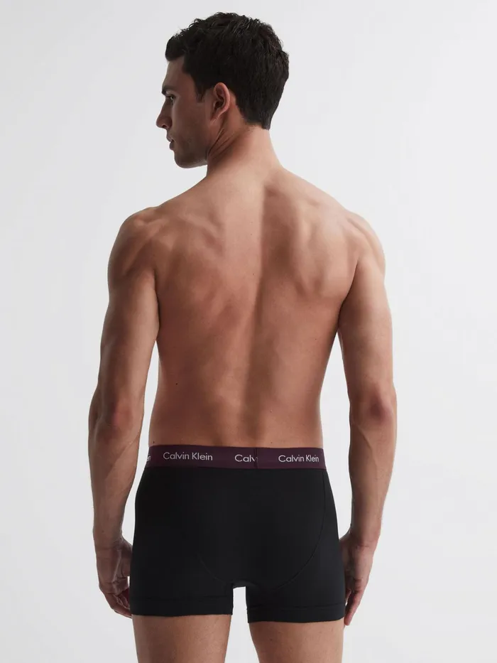 Reiss Socks and Underwear Calvin Klein Underwear 3 Pack Trunks Black Multi 8211 Men