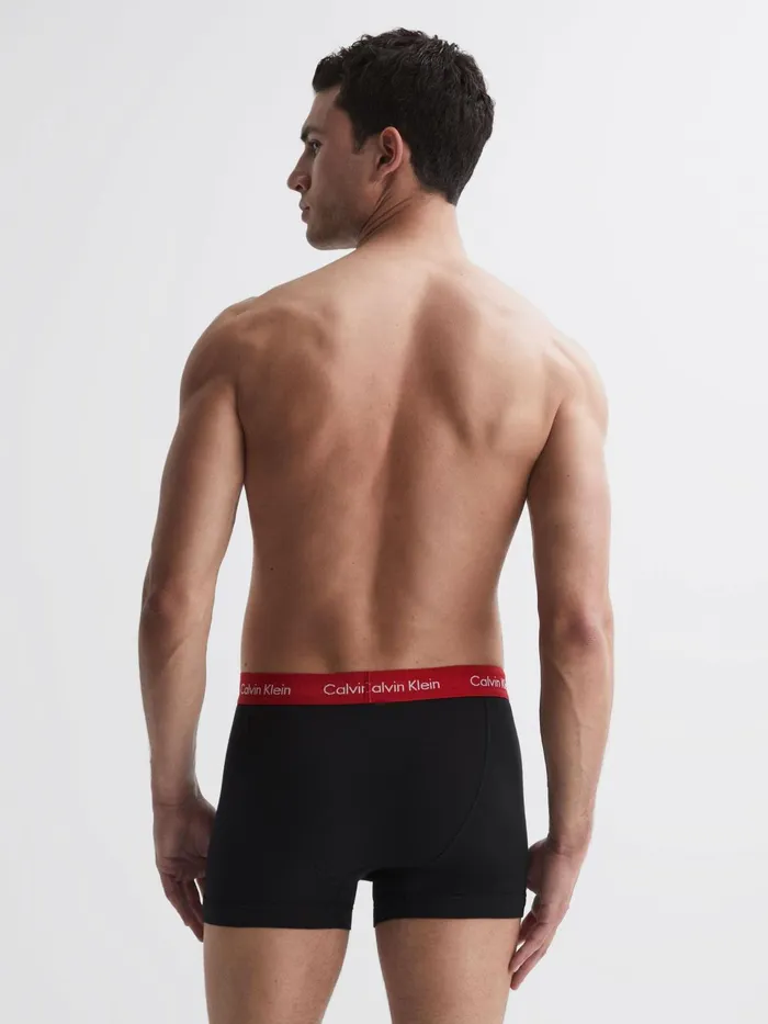 Reiss Socks and Underwear Calvin Klein Underwear 3 Pack Trunks Black Multi 8211 Men