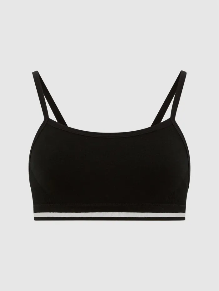 Reiss Socks and Underwear Kelsey The Upside Seamless Sports Bra Black 8211 Women