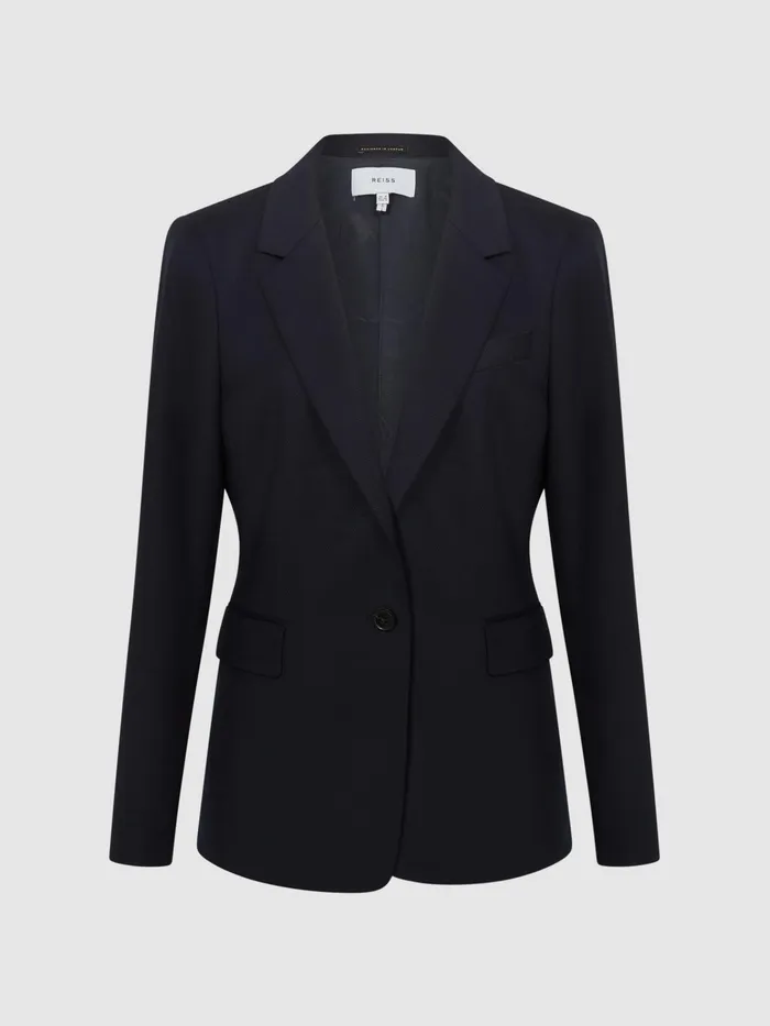 Reiss Suits and Tailoring Haisley Single Breasted Blazer Black 8211 Women