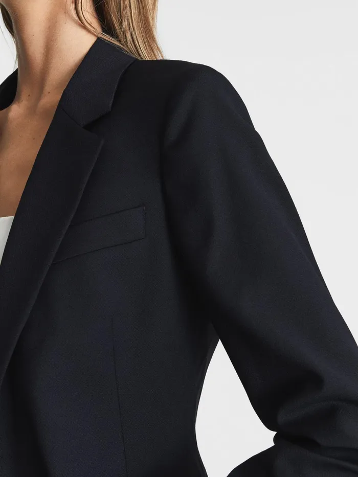 Reiss Suits and Tailoring Haisley Single Breasted Blazer Black 8211 Women