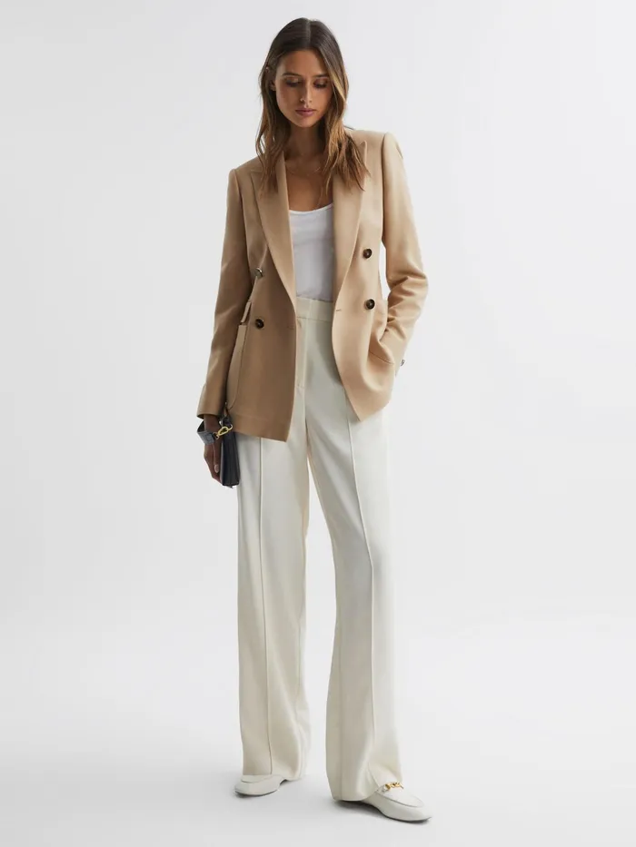 Reiss Suits and Tailoring Larsson Double Breasted Twill Blazer Camel 8211 Women Reiss Suits and Tailoring Larsson Double Breasted Twill Blazer Camel 8211 Women