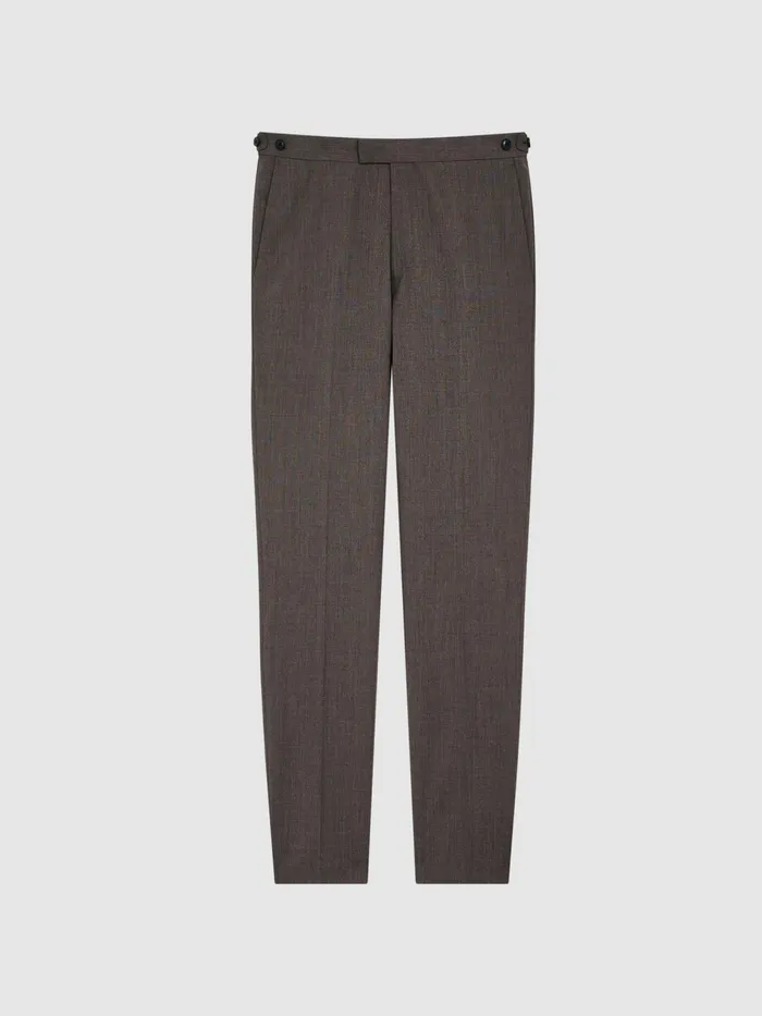 Reiss Suits and Tailoring Trip Slim Fit Trousers Mocha 8211 Men