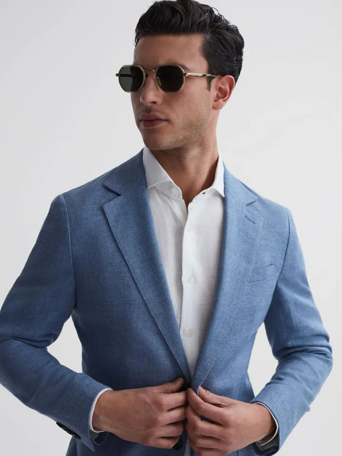 Reiss Sunglasses David Beckham Eyewear By David Beckham Hexagonal Sunglasses Gold 8211 Men