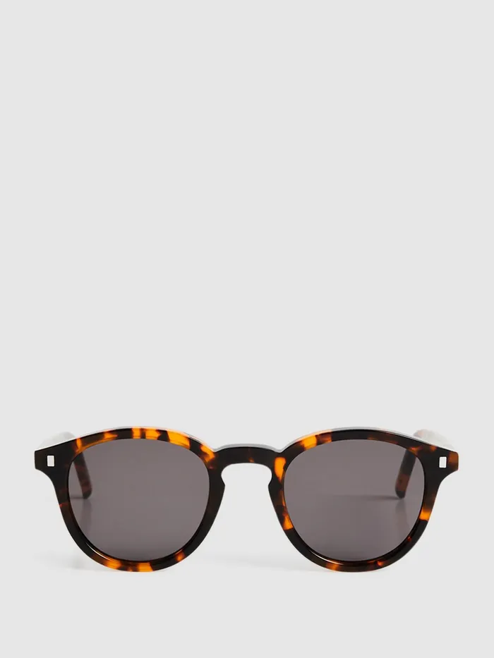 Reiss Sunglasses Nelson Monokel Eyewear Round Sunglasses Tortoise 8211 Men