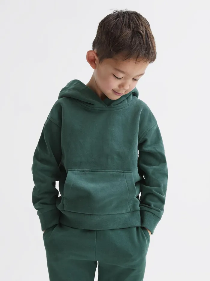 Reiss Sweats and Hoodies Alexander Oversized Cotton Jersey Hoodie Midnight Green 8211 Children Reiss Sweats and Hoodies Alexander Oversized Cotton Jersey Hoodie Midnight Green 8211 Children