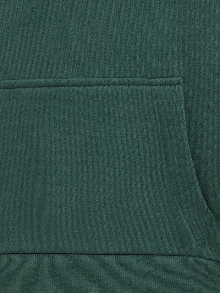 Reiss Sweats and Hoodies Alexander Oversized Cotton Jersey Hoodie Midnight Green 8211 Children