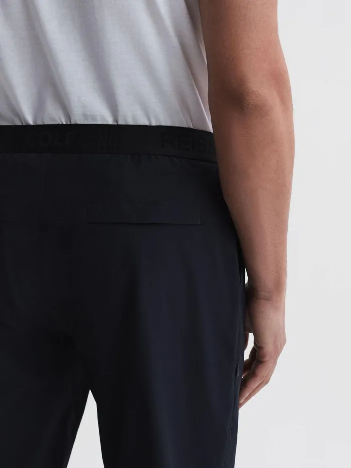 Reiss Sweats and Hoodies Berkley Elasticated Waistband Trousers Navy 8211 Men