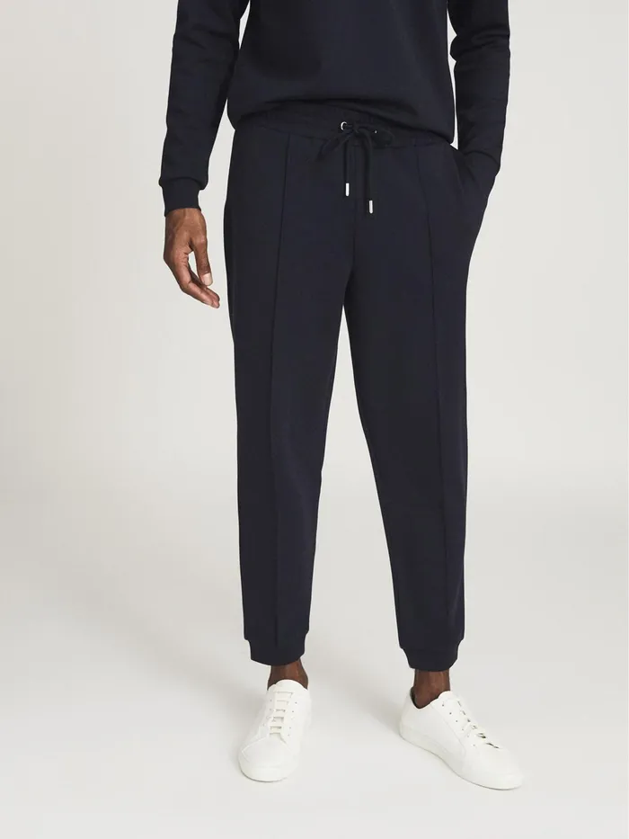 Reiss Sweats and Hoodies Premier Neoprene Loungewear Joggers Airforce Blue 8211 Men