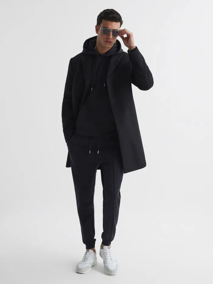 Reiss Sweats and Hoodies Premier Neoprene Loungewear Joggers Airforce Blue 8211 Men