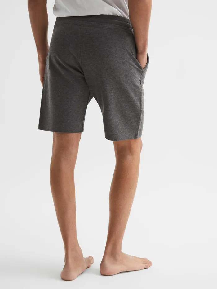 Reiss Sweats and Hoodies Tyne Jersey Shorts Dark Grey 8211 Men
