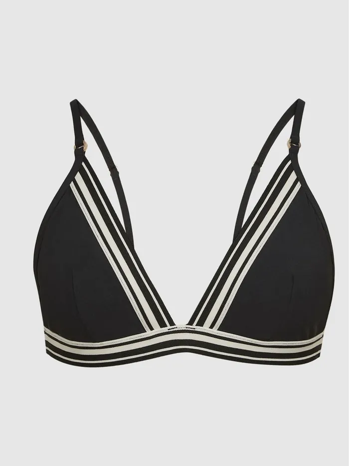 Reiss Swimwear Faith Triangle Bikini Top Black 8211 Women