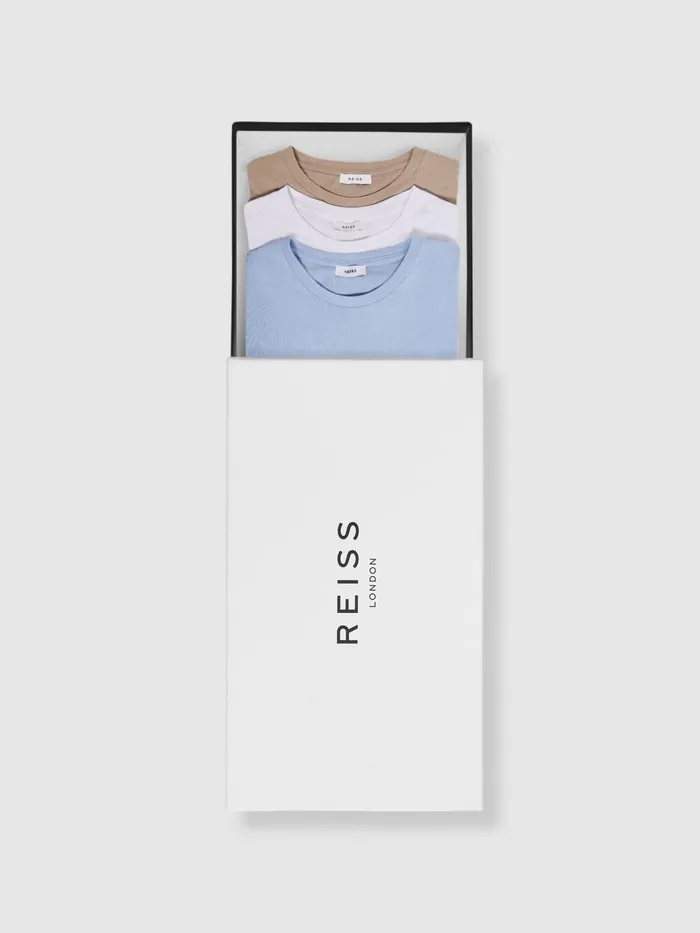 Reiss TShirts Bless 3 Pack Crew Neck TShirts Neutral 8211 Men