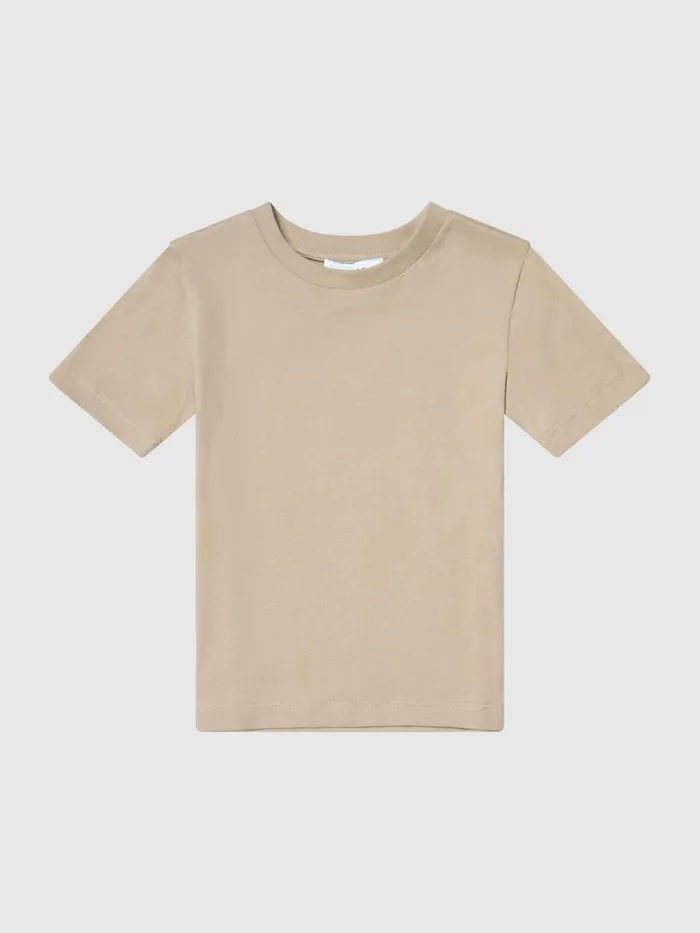 Reiss TShirts Bless Crew Neck TShirt Stone 8211 Children
