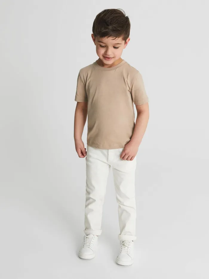 Reiss TShirts Bless Crew Neck TShirt Stone 8211 Children