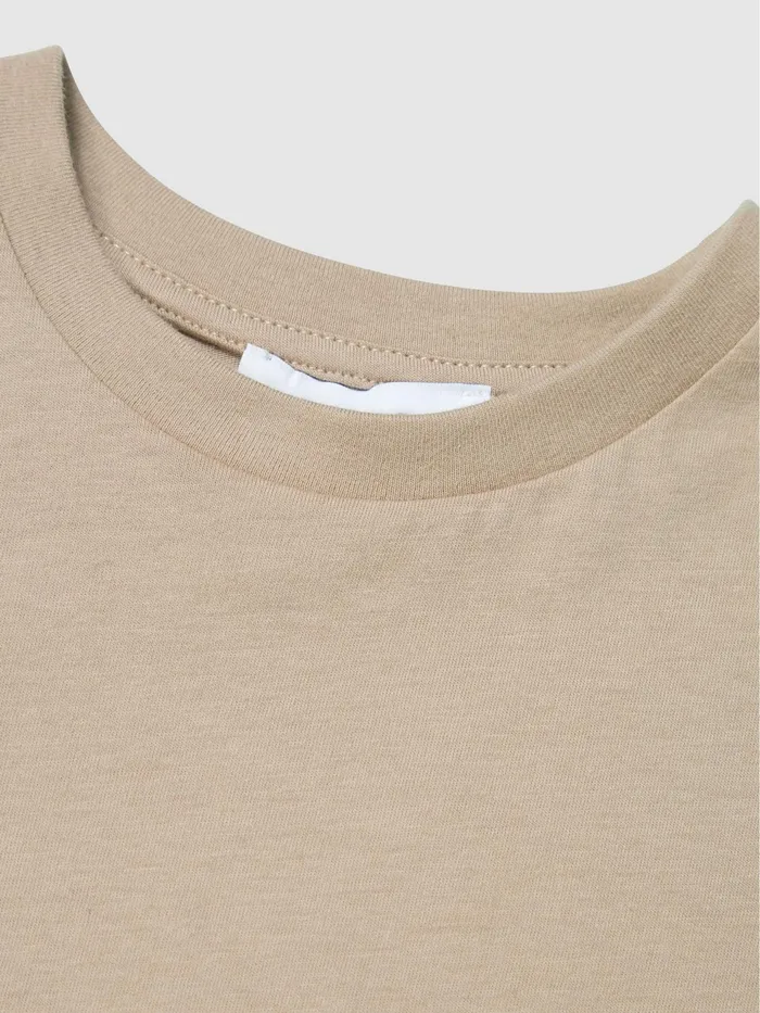 Reiss TShirts Bless Crew Neck TShirt Stone 8211 Children
