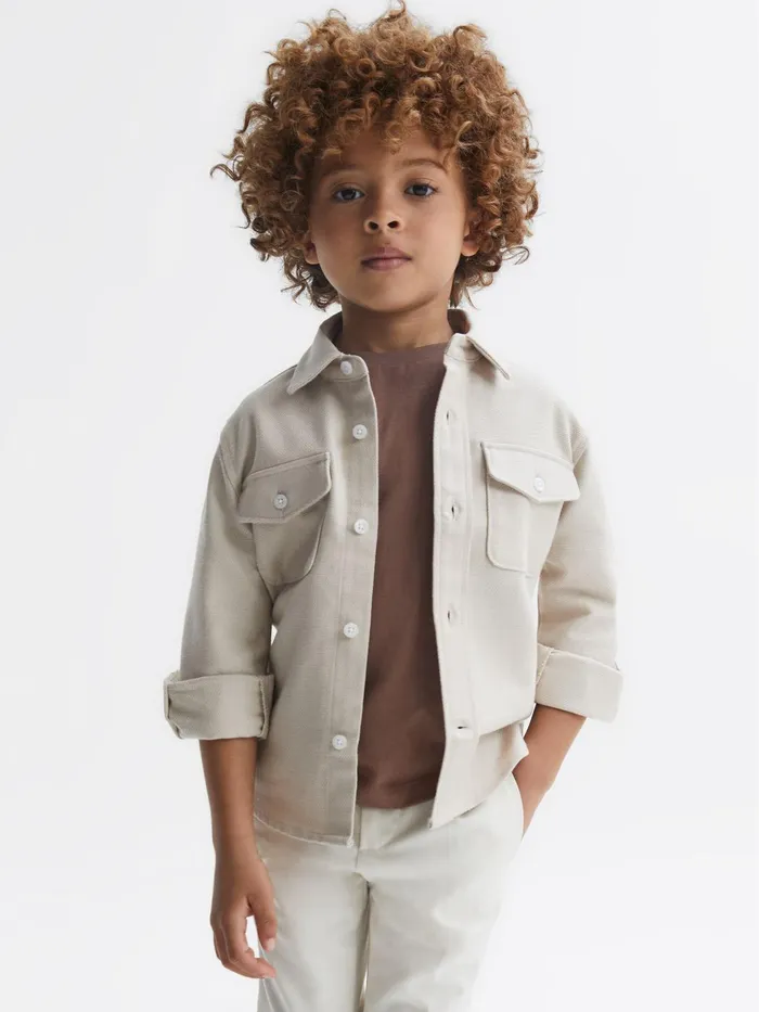 Reiss TShirts Bless Crew Neck TShirt Tobacco 8211 Children