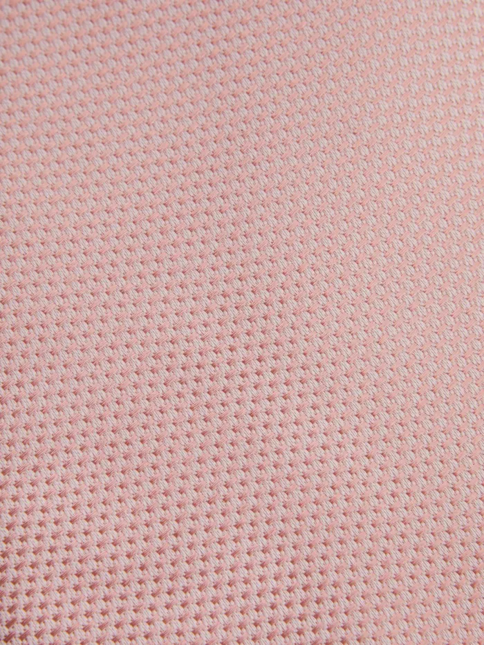 Reiss Ties and Pocket Squares Ceremony Textured Silk Tie Soft Pink 8211 Men