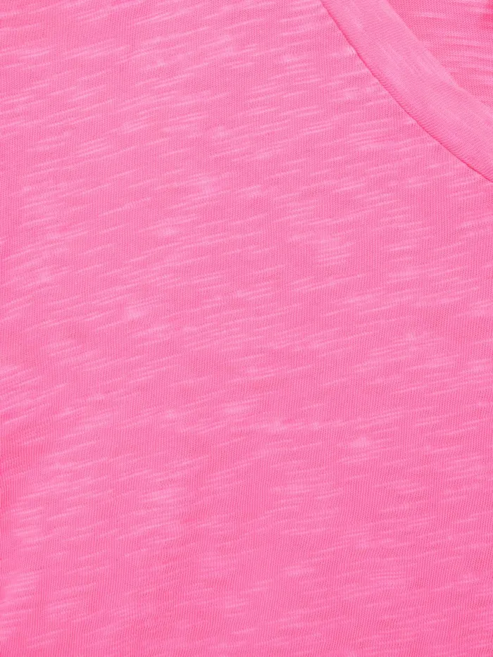 Reiss Tops and Tshirts Freddie Jersey VNeck TShirt Pink 8211 Children