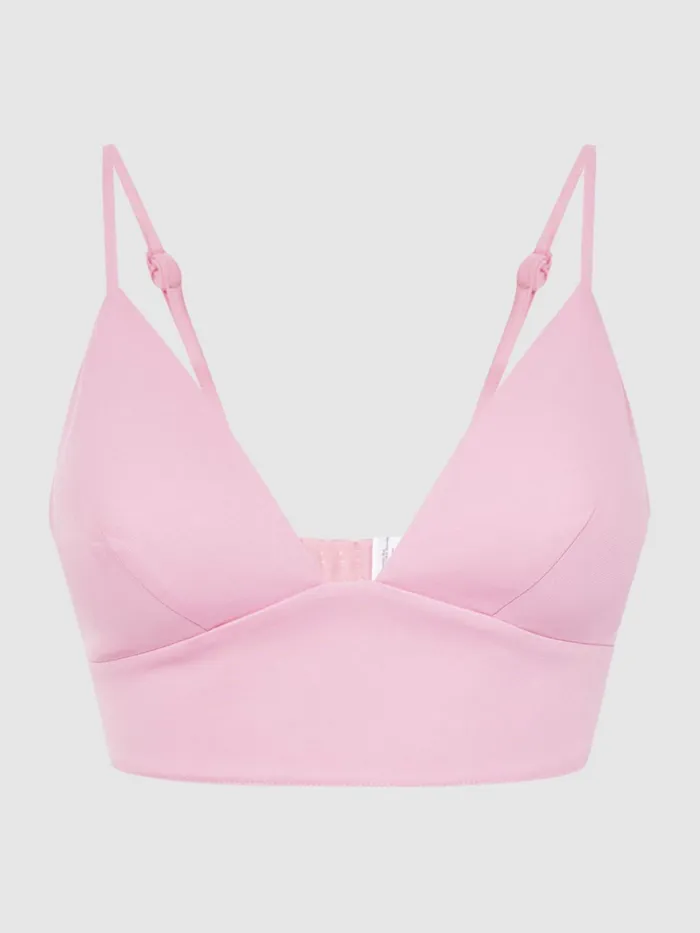 Reiss Tops Blair Bralette Top Pink 8211 Women