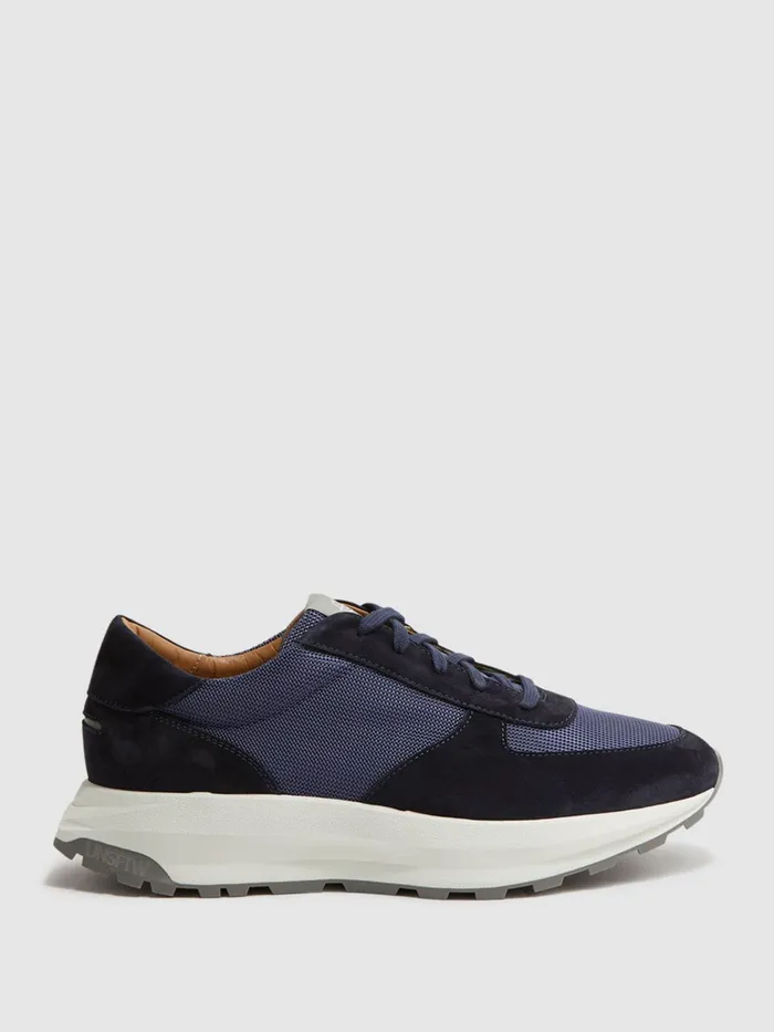 Reiss Trainers Trinity Tech Unseen Trinity Tech Trainers Bluenavy 8211 Men