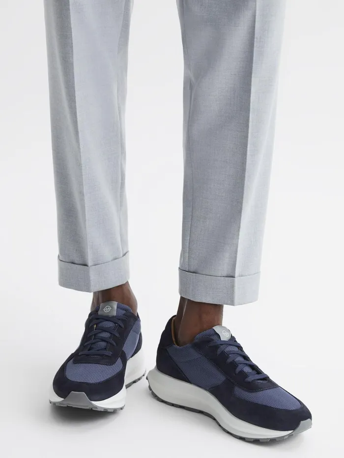 Reiss Trainers Trinity Tech Unseen Trinity Tech Trainers Bluenavy 8211 Men