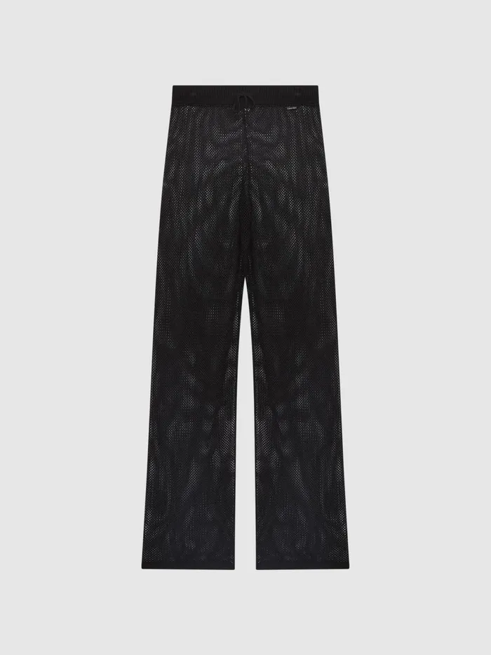 Reiss Trousers Calvin Klein Underwear Knitted High Rise Trousers Black 8211 Women