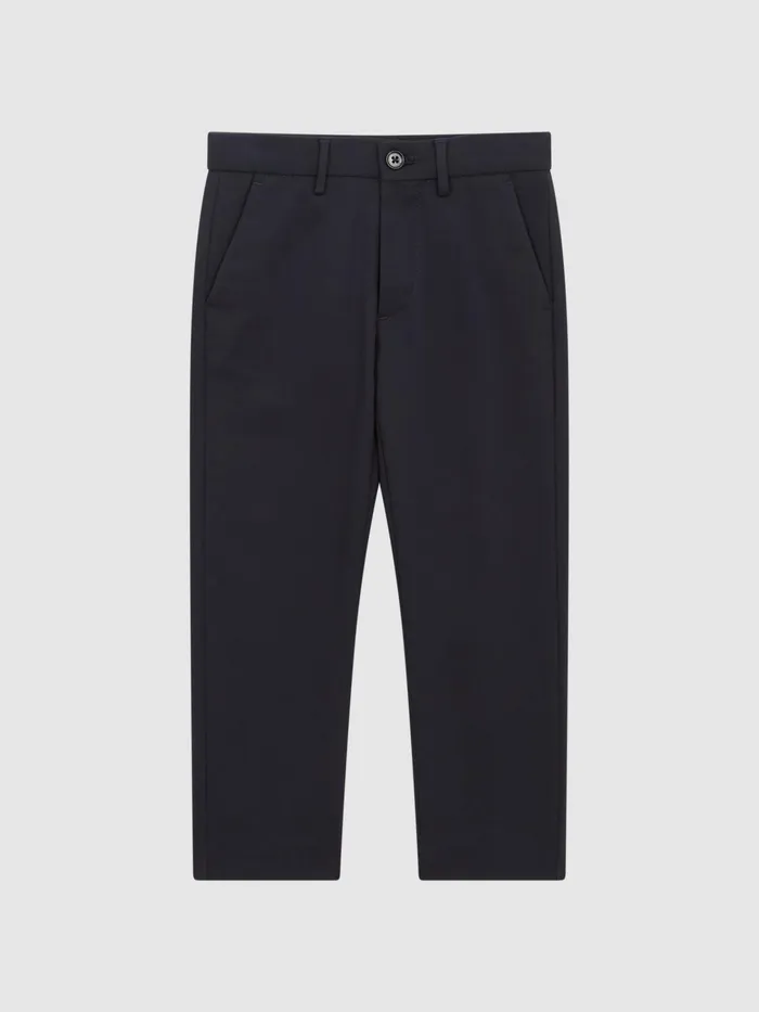 Reiss Trousers Eastbury Slim Fit Chinos Navy 8211 Children