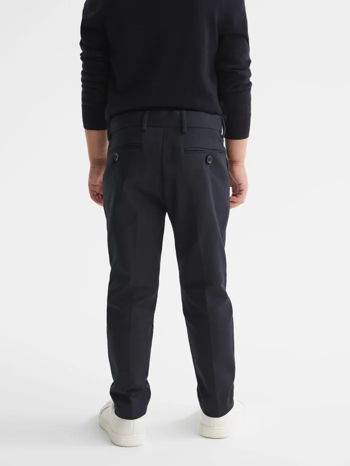 Reiss Trousers Eastbury Slim Fit Chinos Navy 8211 Children