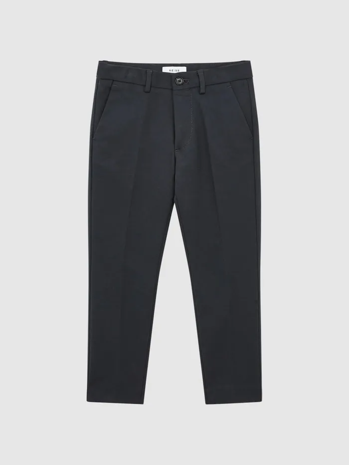 Reiss Trousers Eastbury Slim Fit Chinos Steel Blue 8211 Children