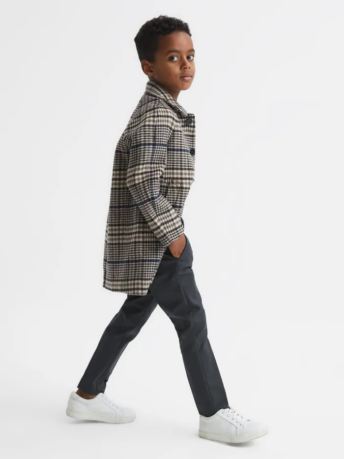 Reiss Trousers Eastbury Slim Fit Chinos Steel Blue 8211 Children