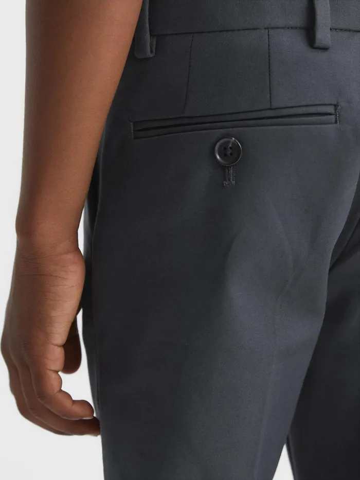 Reiss Trousers Eastbury Slim Fit Chinos Steel Blue 8211 Children