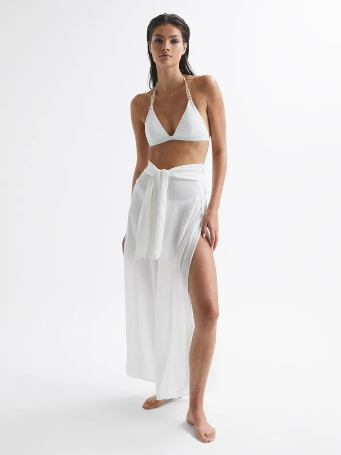 Reiss Trousers Gemma Resort Trousers White 8211 Women