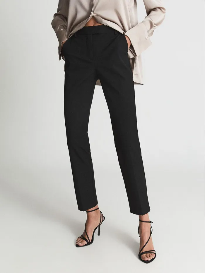 Reiss Trousers Joanne Slim Fit Tailored Trousers Black 8211 Women