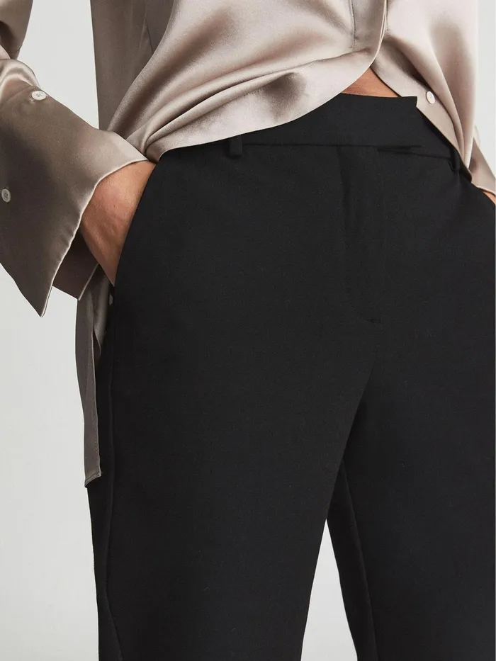 Reiss Trousers Joanne Slim Fit Tailored Trousers Black 8211 Women