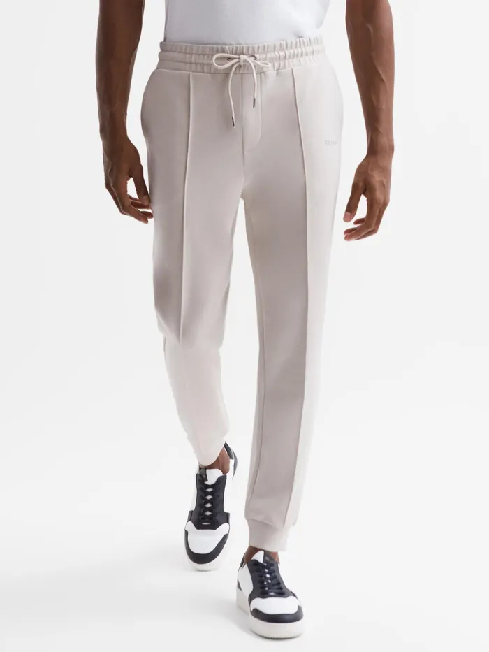Reiss Trousers Noah Interlock Drawstring Joggers Navy 8211 Men