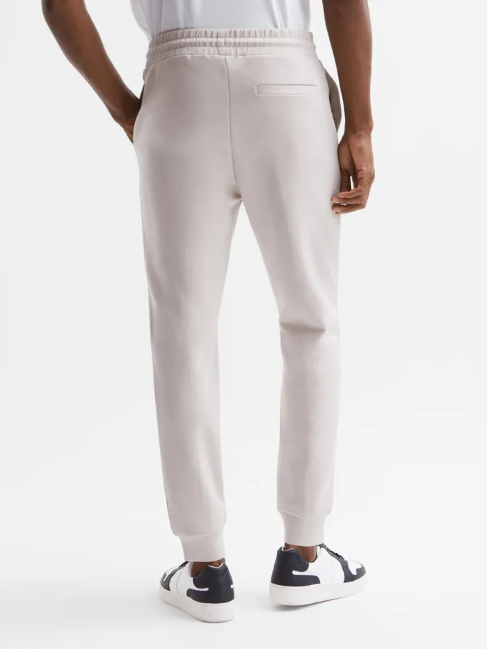 Reiss Trousers Noah Interlock Drawstring Joggers Navy 8211 Men