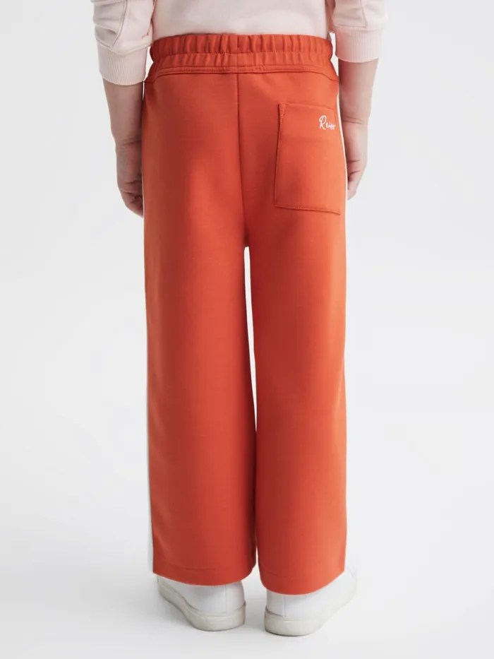 Reiss Trousers Tegan Jersey Side Stripe Trousers Camel 8211 Children