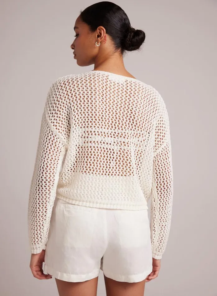 Relaxed Dropped Shoulder Sweater 8211 Off White Women Bella Dahl Long Sleeve Relaxed Dropped Shoulder Sweater 8211 Off White Women Bella Dahl Long Sleeve