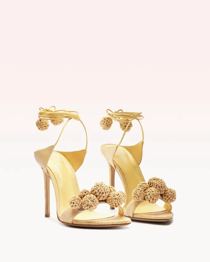 Resse Raffia Sandal Natural Women Alexandre Birman Sandals