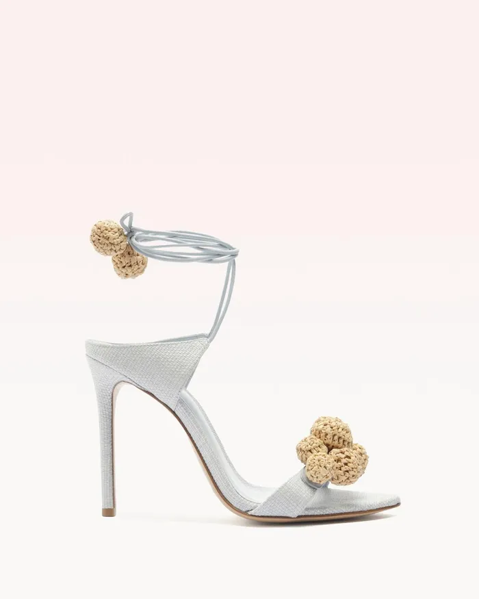 Resse Raffia Sandal Serene Blue Women Alexandre Birman Sandals