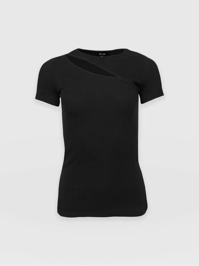 Reveal Tee 8211 Black Black Women Saint And Sofia TShirts and Tanks