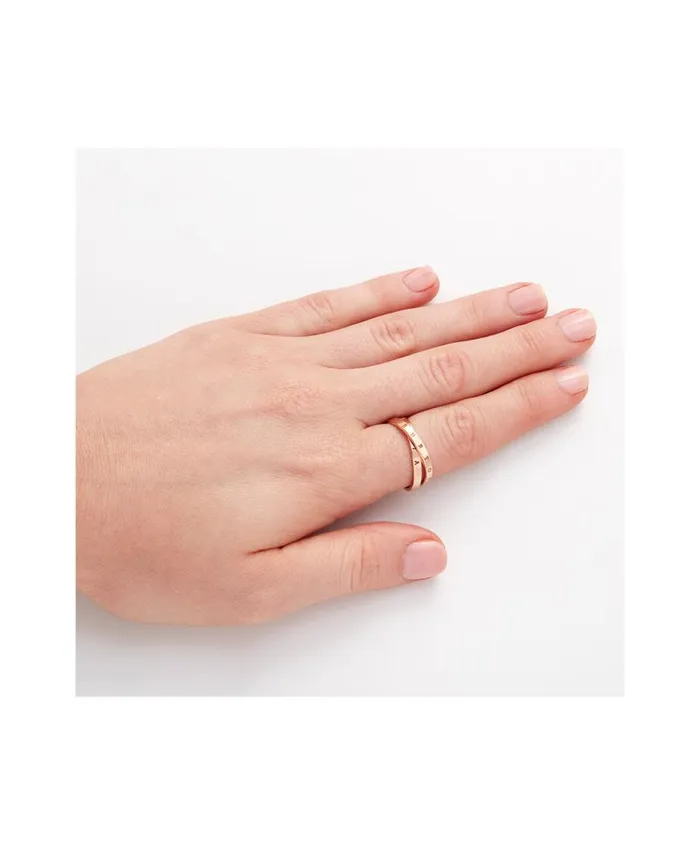 Rings Women Olivia Burton The Classics Interlink Ring Rose Gold S Rings Women Olivia Burton The Classics Interlink Ring Rose Gold S