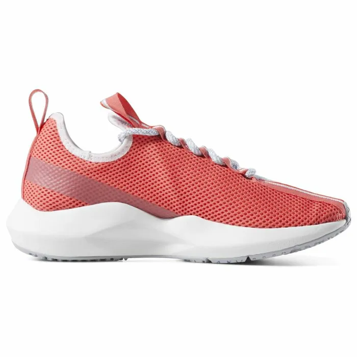 Running Shoes Womens Reebok Sole Fury SE Shoes Grey Red Rose White