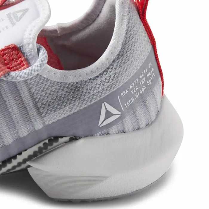 Running Shoes Womens Reebok Sole Fury SE Shoes Grey Red Rose White