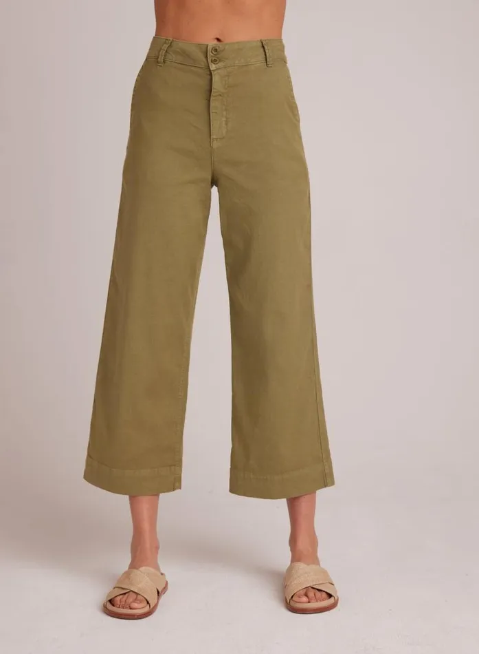 Saige Wide Leg Crop 8211 Army Fern Women Bella Dahl Pants Saige Wide Leg Crop 8211 Army Fern Women Bella Dahl Pants