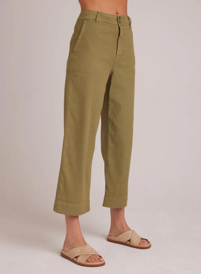 Saige Wide Leg Crop 8211 Army Fern Women Bella Dahl Pants Saige Wide Leg Crop 8211 Army Fern Women Bella Dahl Pants