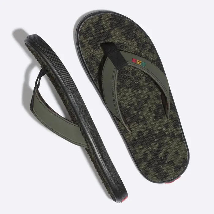 Sandals Men Vans Men Rasta La Costa Lite Grape Leafblack Sandals Men Vans Men Rasta La Costa Lite Grape Leafblack