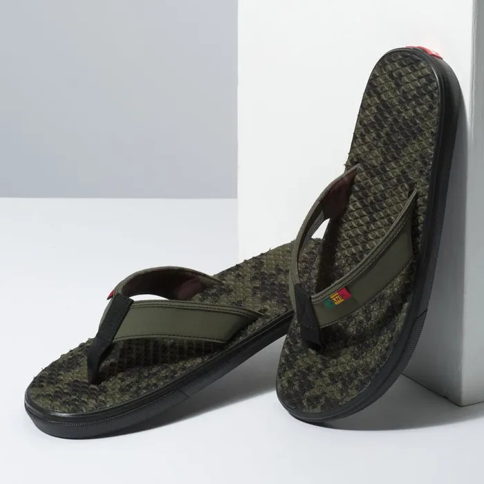 Sandals Men Vans Men Rasta La Costa Lite Grape Leafblack Sandals Men Vans Men Rasta La Costa Lite Grape Leafblack